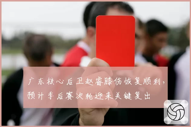 广东核心后卫赵睿膝伤恢复顺利，预计季后赛次轮迎来关键复出